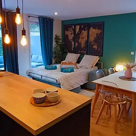 O Belappart - Garage Prive Gratuit Et Terrasse En Centre-ville *