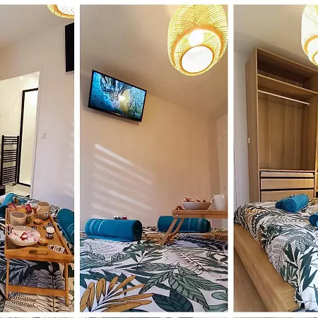 公寓 O Belappart - Garage Prive Gratuit Et Terrasse En Centre-ville 凯恩