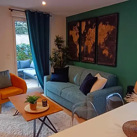 公寓 O Belappart - Garage Prive Gratuit Et Terrasse En Centre-ville 凯恩