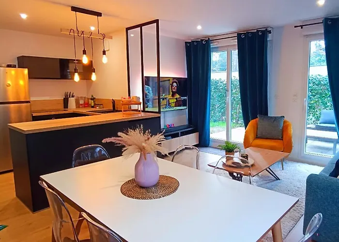 O Belappart - Garage Prive Gratuit Et Terrasse En Centre-ville * Caen